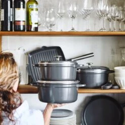 GreenPan Featherweights Braadpan 22cm - Zwart - Inductie - PFAS-vrij -Le Creuset Winkel 1200x1200 563