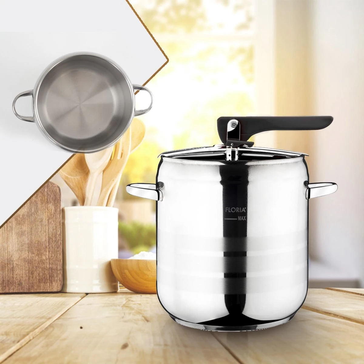 Zilan Easy - snelkookpan - pressure cooker - geschikt voor alle warmtebronnen ook inductie - 4 liter Zilan Easy - Snelkookpan - Pressure Cooker - Geschikt Voor Alle Warmtebronnen Ook Inductie - 4 Liter -Le Creuset Winkel 1200x1200 694
