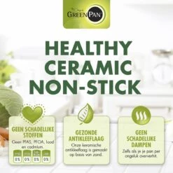 GreenPan Mayflower Steelpan - Ø 16 Cm - Keramisch - Inductie -Le Creuset Winkel 1200x1200 759