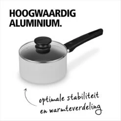 BRABANTIA INDU+ Steelpan Met Deksel - Keramische Antiaanbaklaag - Ø 16 Cm - Inductie - Pfas Vrij -Le Creuset Winkel 1200x1200 778