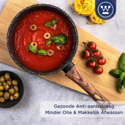 Westinghouse Steelpan Inductie - Ø 20 Cm - Zwart Marmer - Speciale Editie -Le Creuset Winkel 1200x1200 789