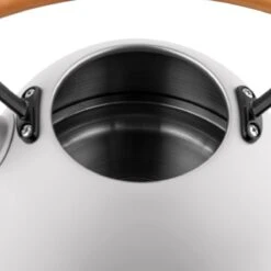 Florina Natura Line Fluitketel RVS Mat Grijs 2.3 Liter - Geschikt Voor Alle Warmtebronnen - Scandinavische Stijl - Massief Houten Handvat -Le Creuset Winkel 1200x1200 802