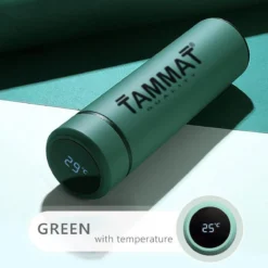 Slimme Thermosfles Met LCD Temperatuur Display - Curver Isolatiefles 500 ML - Rubber Coating - Dubbelwandige Thermosfles - Thermosbeker - Isoleerfles - Thermoskan - Travel Mug - Bidon Drinkfles - Koffiebeker - Drinkflessen - RVS - Smart Thermos -Le Creuset Winkel 1200x1200 859