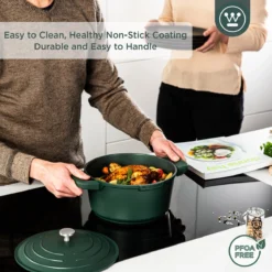 Westinghouse Performance Series Braadpan Inductie - 24cm Kookpan - Oven Geschikt - Groen -Le Creuset Winkel 1200x1200 86