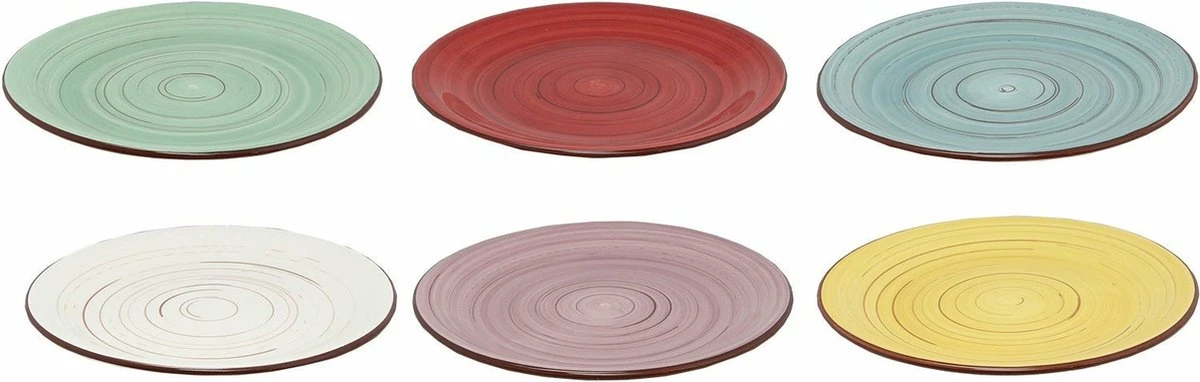 Studio Tavola Ontbijtborden Ocean Blue ø 19 cm - 6 Stuks Studio Tavola Ontbijtborden Ocean Blue ø 19 Cm - 6 Stuks -Le Creuset Winkel