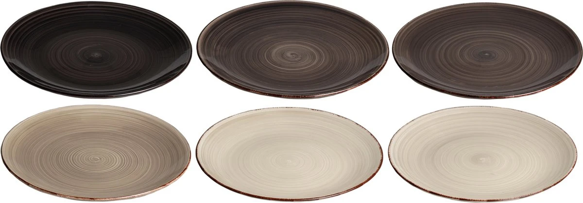 Studio Tavola Dinerborden Vintage Loft ø 26.5 cm - 6 Stuks Studio Tavola Dinerborden Vintage Loft ø 26.5 Cm - 6 Stuks -Le Creuset Winkel 1200x418 3