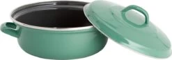 Lite-Body - Magnus Braadpan 24cm/2,5 L Met Deksel- Emaille- Olijf Groen - Inductie -Le Creuset Winkel 1200x424 1