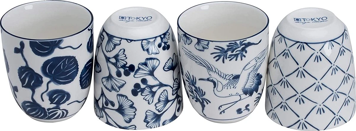 Tokyo Design studio - Flora Japonica - Kopjes - Porselein - set van 4 - 170ml - topkwaliteit Tokyo Design Studio - Flora Japonica - Kopjes - Porselein - Set Van 4 - 170ml - Topkwaliteit -Le Creuset Winkel 1200x442 1