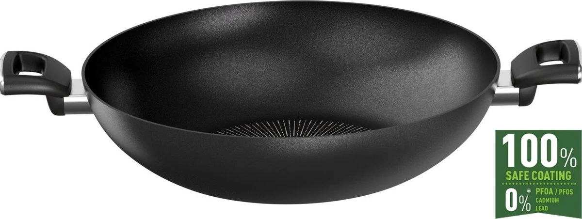 Tefal Unlimited Wadjan Wokpan - Ø 36 cm - Inductie Tefal Unlimited Wadjan Wokpan - Ø 36 Cm - Inductie -Le Creuset Winkel