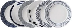Royal Doulton Pacific - Pastaborden / Bordenset - Porselein - Wit / Blauw - ⌀ 22 Cm - 6 Stuks 6 Royal Doulton Pacific - Pastaborden / Bordenset - Porselein - Wit / Blauw - ⌀ 22 Cm - 6 Stuks -Le Creuset Winkel 1200x467 3
