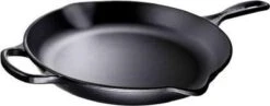Le Creuset - Gietijzeren Ronde Skillet In Mat Zwart 23cm -Le Creuset Winkel 1200x472