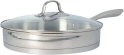 4goodz Dubbelwandige RVS Hapjespan Met Deksel 28 Cm - Zilver -Le Creuset Winkel 1200x536 1