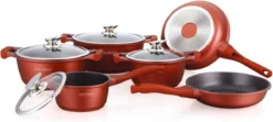 Royalty Line 10-delige Pannenset-- RVS - Gietijzer- Roze 7 Royalty Line 10-delige Pannenset-- RVS - Gietijzer- Roze -Le Creuset Winkel 1200x541