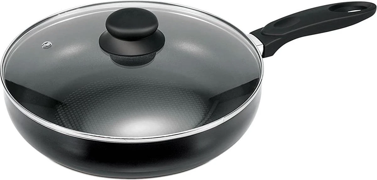 BRABANTIA Hapjespan sauteerpan met glazen deksel 28 cm BRABANTIA Hapjespan Sauteerpan Met Glazen Deksel 28 Cm -Le Creuset Winkel 1200x576 1