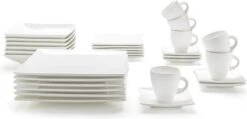 Maxwell & Williams East Meets West Serviesset - 6 Personen- 30 Delig - Wit -Le Creuset Winkel 1200x577 2