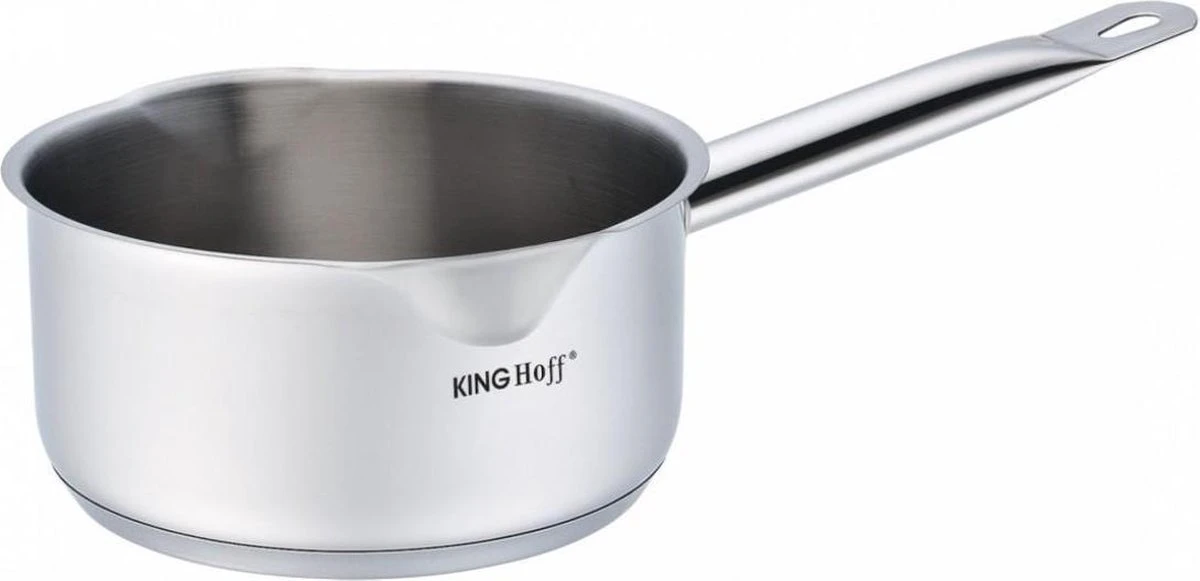 Kinghoff 1124 steelpan - Ø14 cm - rvs - alle warmtebronnen Kinghoff 1124 Steelpan - Ø14 Cm - Rvs - Alle Warmtebronnen -Le Creuset Winkel