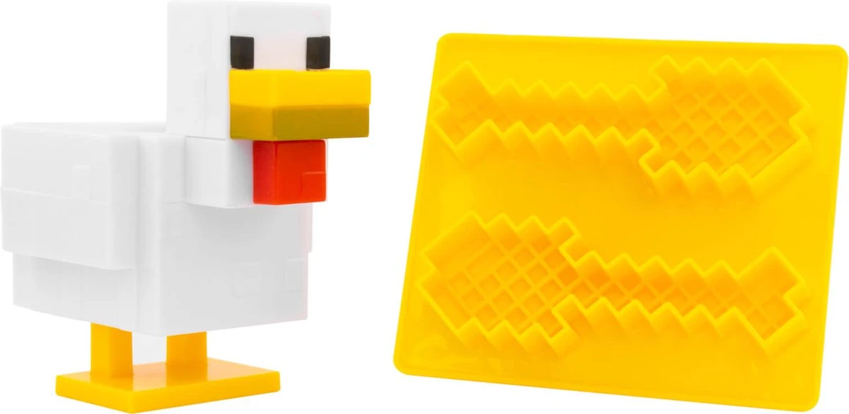Minecraft - Kip Eierdopje en Toastsnijder Minecraft - Kip Eierdopje En Toastsnijder -Le Creuset Winkel 1200x585 4