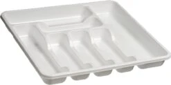 Kunststof Bestekbak/bestekhouder 7-vaks Wit 42 X 39 Cm - Keukenlade/besteklade Inzetbakken 2 Kunststof Bestekbak/bestekhouder 7-vaks Wit 42 X 39 Cm - Keukenlade/besteklade Inzetbakken -Le Creuset Winkel 1200x597 5