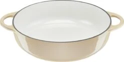 Tefal LOV Lage Braadpan - 3.8L - Ø28 Cm - Beige -Le Creuset Winkel 1200x604 3