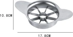 Stevige Appelsnijder - Appelboor - RVS - Zilverkleurig - Appel Snijder - Ixen -Le Creuset Winkel 1200x616 2