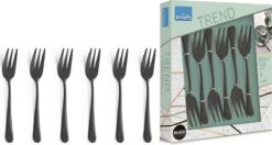 Amefa Taartvorkjes - 6 Stuks - Zwart -Le Creuset Winkel 1200x639 3