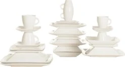 Maxwell & Williams East Meets West Serviesset - 6 Personen- 30 Delig - Wit -Le Creuset Winkel 1200x641 4