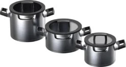 BergHOFF GEM Downdraft Pannenset - 6 Delige Set - 3 Pannen -Le Creuset Winkel 1200x648