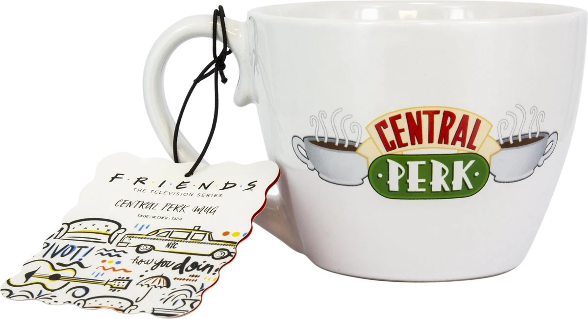 Friends Central Perk Cappuccino mok Friends Central Perk Cappuccino Mok -Le Creuset Winkel 1200x652 7