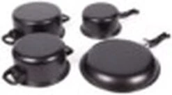 Benson Pannenset 6 Delig - Carbon Staal 0,8 Mm Met Glazen Deksels -Le Creuset Winkel 1200x666 3
