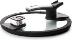 Rosmarino - Snelkookpan Met Glazen Deksel - Zwart - Ø24cm - 5 Liter - 100% PFAS & PFOA Vrij - Aluminium - Pressure Cooker - Non-stick Minerale Coating - Ergonomische Handgrepen - Geschikt Voor Alle Warmtebronnen -Le Creuset Winkel 1200x669 2