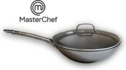 MasterChef / Jumbo - Wokpan - Met Glazen Deksel - 28 Cm - Inductie -Le Creuset Winkel 1200x671