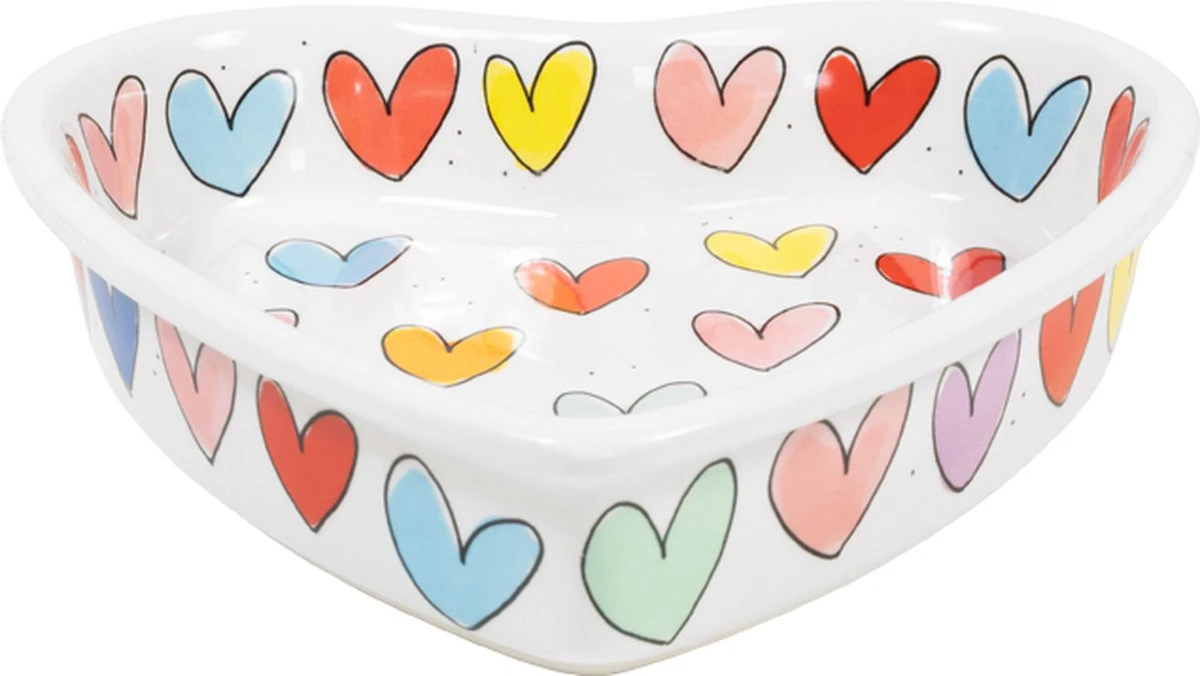 Blond Amsterdam, Even Bijkletsen: Hartvormige schaal ø22CM Blond Amsterdam, Even Bijkletsen: Hartvormige Schaal ø22CM -Le Creuset Winkel 1200x676 4