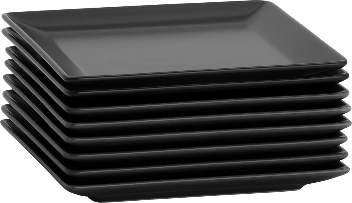 Lite-Body Hermes gebaksbordjes - Set van 8 stuks - Ø16 cm - Zwart mat Lite-Body Hermes Gebaksbordjes - Set Van 8 Stuks - Ø16 Cm - Zwart Mat -Le Creuset Winkel 1200x695 7