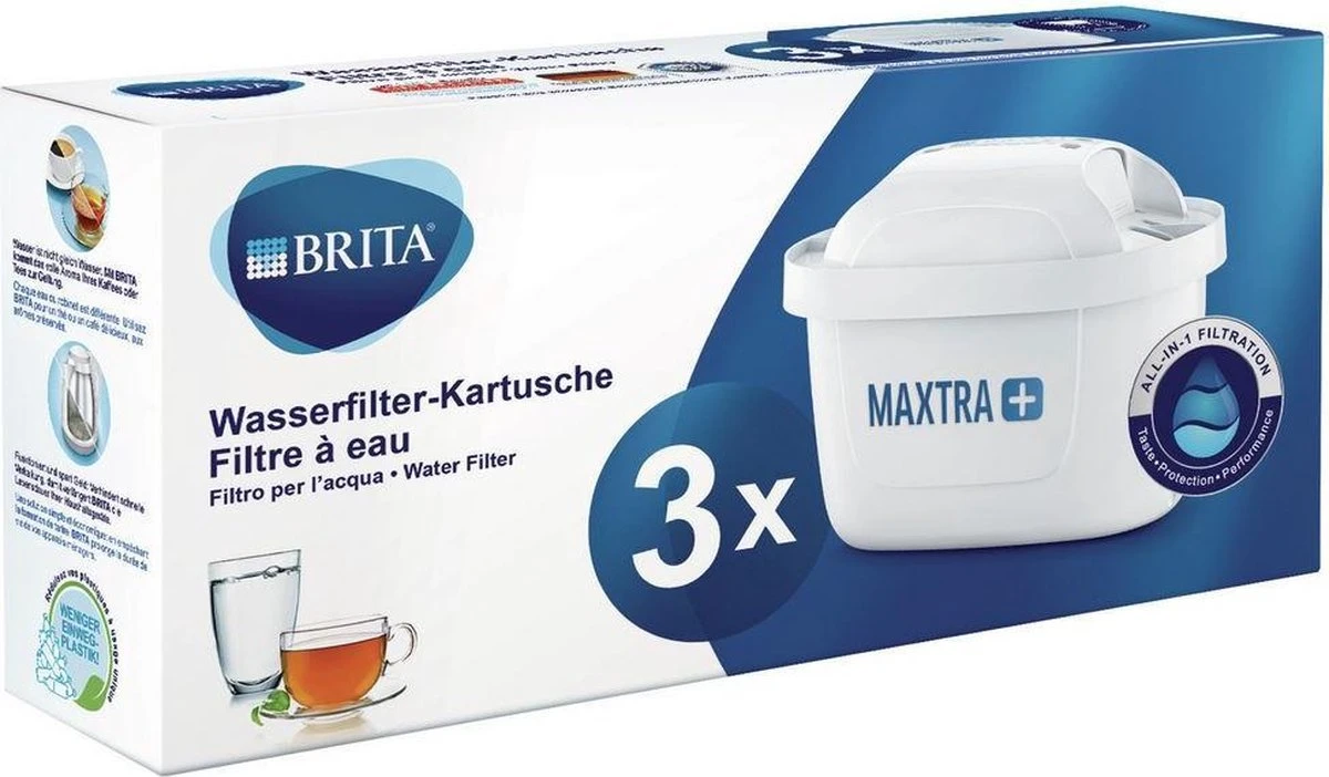 BRITA Maxtra+ Filterpatronen - 3 stuks BRITA Maxtra+ Filterpatronen - 3 Stuks -Le Creuset Winkel 1200x702 4