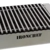 IRONCHEF Lavastenen Grill - Geschikt Voor Gasfornuis - Barbecue - BBQ - Grillplaat - Grilplaat - Bakplaat - Grillpan