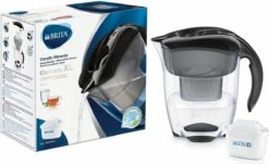 BRITA - Waterfilterkan Elemaris - Zwart - 3,5L - Inclusief 1 Maxtra+ Waterfilterpatroon -Le Creuset Winkel 1200x735 2