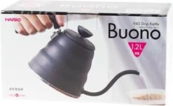 Hario V60 Buono Waterketel 1,2 Liter - Zwart -Le Creuset Winkel 1200x737 4