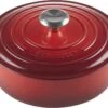 Le Creuset - Gietijzeren - Lage Braadpan - 24cm - Kersenrood