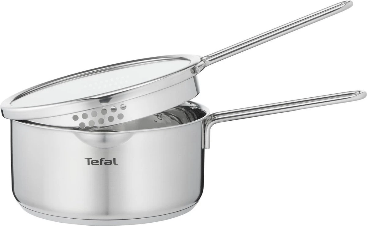 Tefal Nordica Pannenset 4 delig - Steelpan Ø16 cm & Kookpan Ø 18 + Ø 20 + Ø 24 cm Tefal Nordica Pannenset 4 Delig - Steelpan Ø16 Cm & Kookpan Ø 18 + Ø 20 + Ø 24 Cm -Le Creuset Winkel