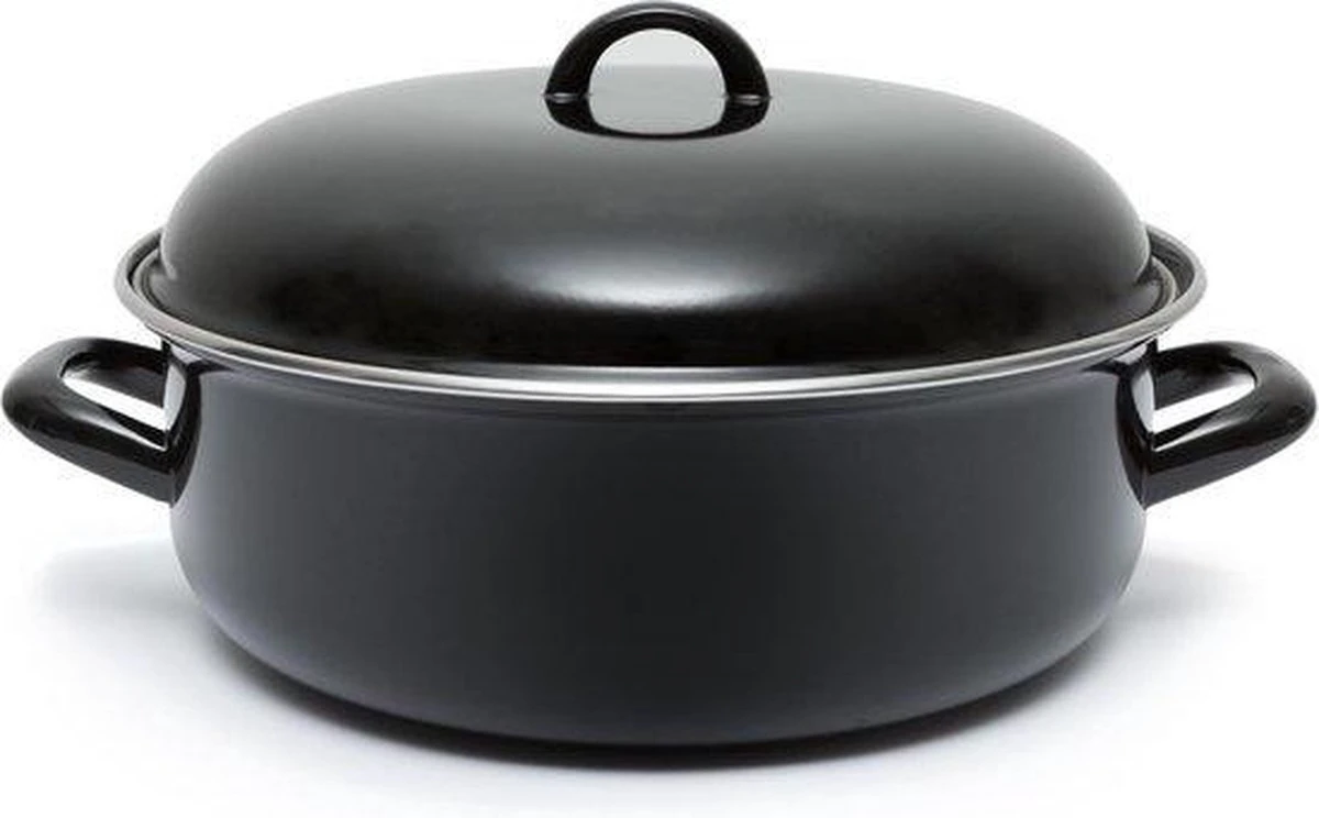 CasaLupo Emaille Braadpan Cooking - ø 28 cm / 6 Liter CasaLupo Emaille Braadpan Cooking - ø 28 Cm / 6 Liter -Le Creuset Winkel 1200x744 1