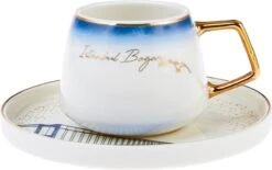 KARACA -ISTANBUL- 12 DELIGE- KOFFIEKOPJES VOOR 6 PERSONEN SET-Karaca Istanbul Set Van 12 Koffiekopjes 90 Ml- Moccamokken -espressokopjes Set Van Porselein, 6 Personen Robuuste Mokkatas, Porselein -Le Creuset Winkel 1200x752 4