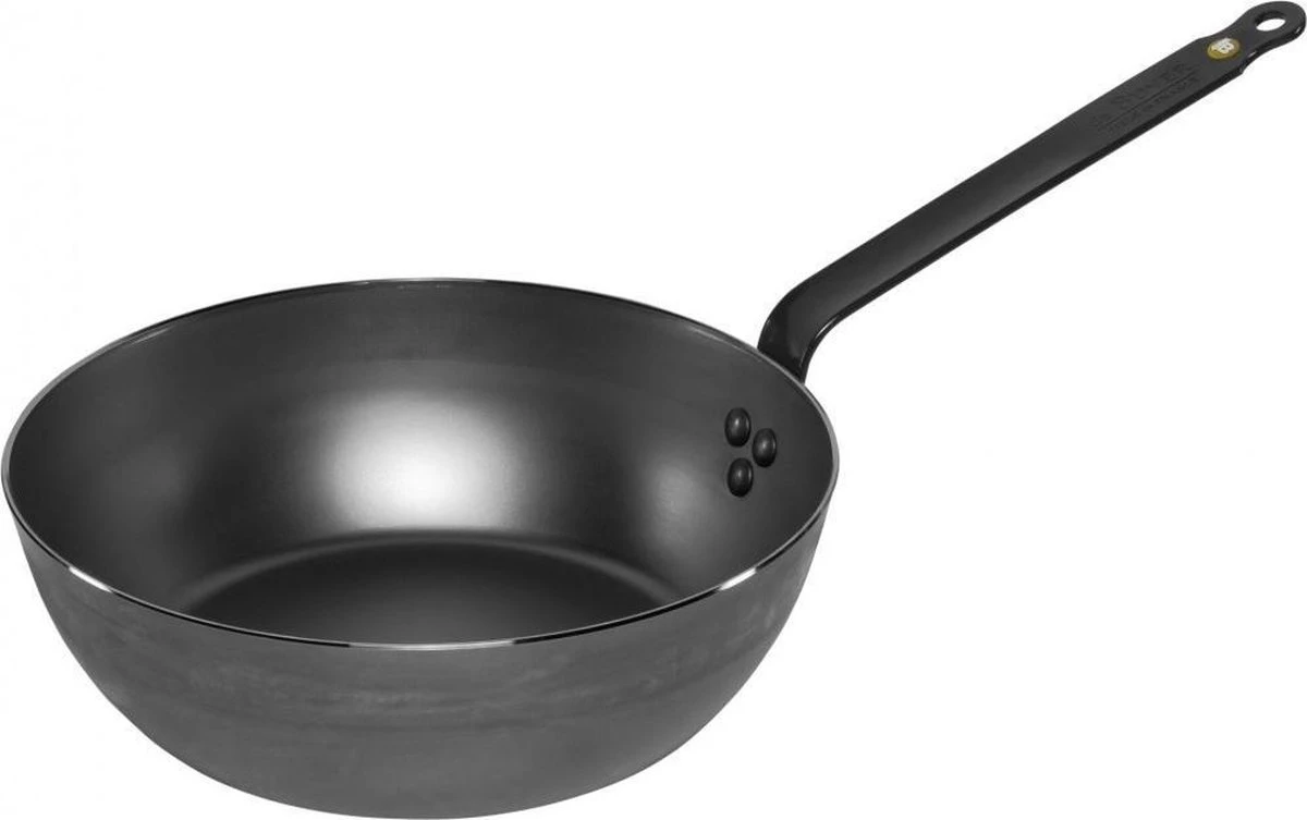 DeBuyer Mineral B Element Hapjespan - Ø 28 cm DeBuyer Mineral B Element Hapjespan - Ø 28 Cm -Le Creuset Winkel 1200x753 1