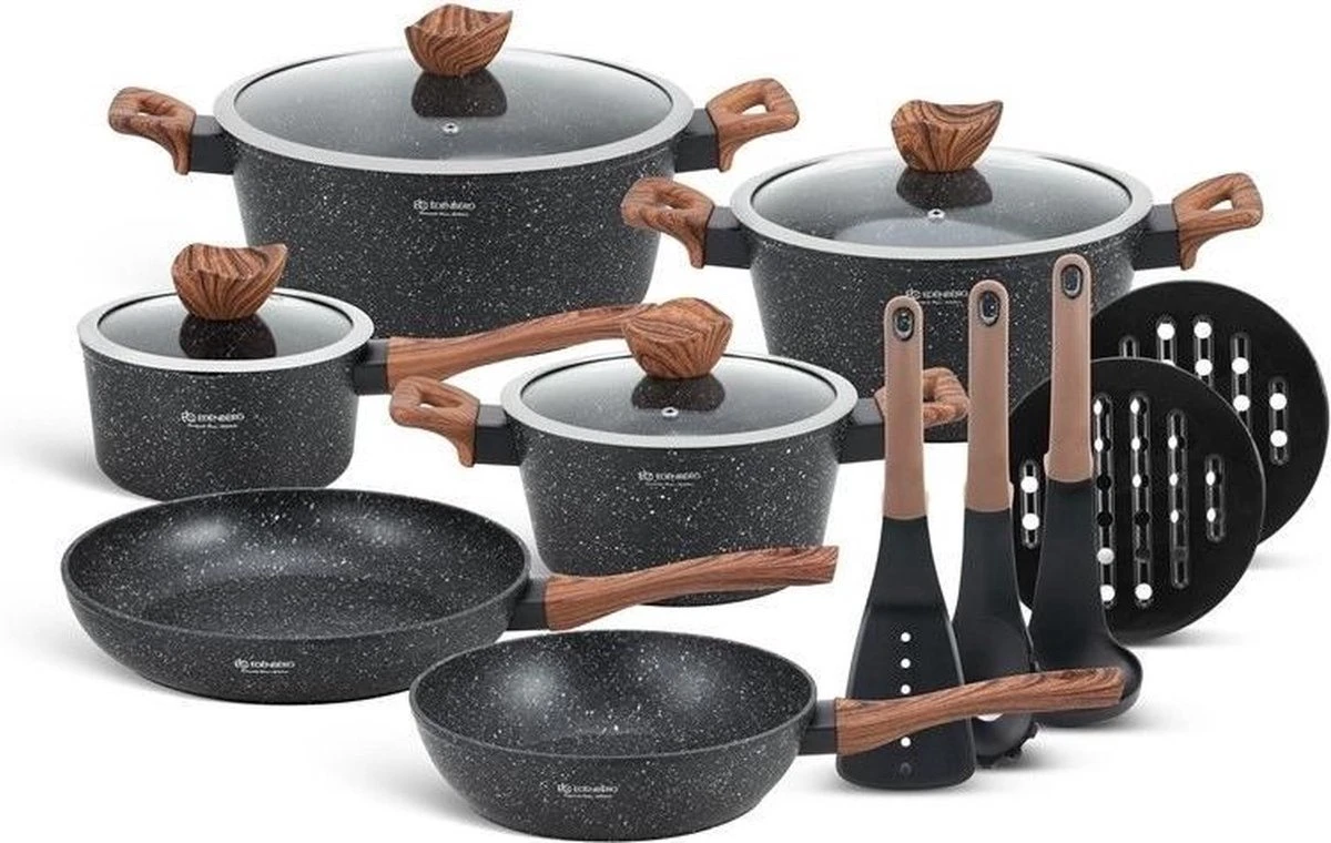 Edënbërg Stonetec Line - 15-delige Luxe Pannenset van Gesmeed Aluminium Edënbërg Stonetec Line - 15-delige Luxe Pannenset Van Gesmeed Aluminium -Le Creuset Winkel 1200x760 3