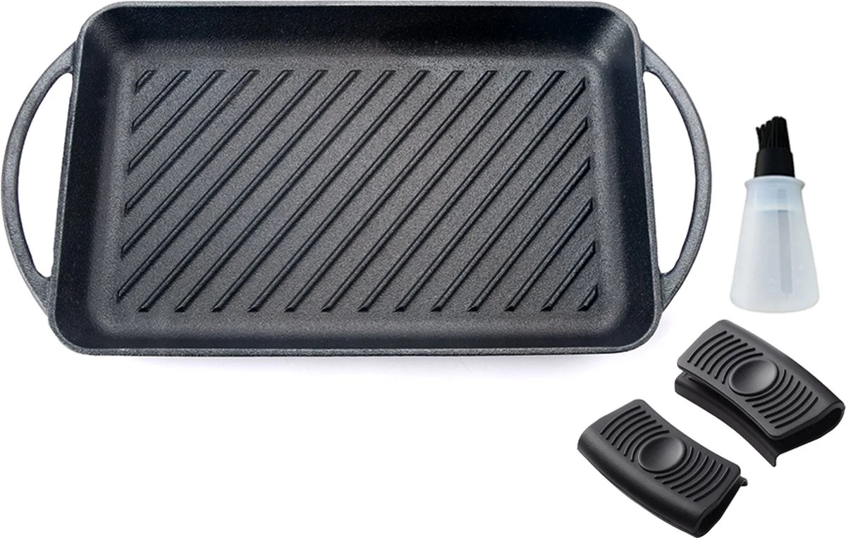 Kicinn grillplaat - Gietijzer - Geëmailleerd - Incl. accessoires - Ø 33 x 21.8 cm (LxB) Kicinn Grillplaat - Gietijzer - Geëmailleerd - Incl. Accessoires - Ø 33 X 21.8 Cm (LxB) -Le Creuset Winkel 1200x764 4