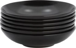 Lite-Body Hermes Pastabord - Set Van 6 Stuks - Ø21 Cm - Aardewerk - Zwart -Le Creuset Winkel 1200x764 6