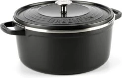 GreenPan Featherweights Braadpan 22cm - Zwart - Inductie - PFAS-vrij -Le Creuset Winkel 1200x766 1