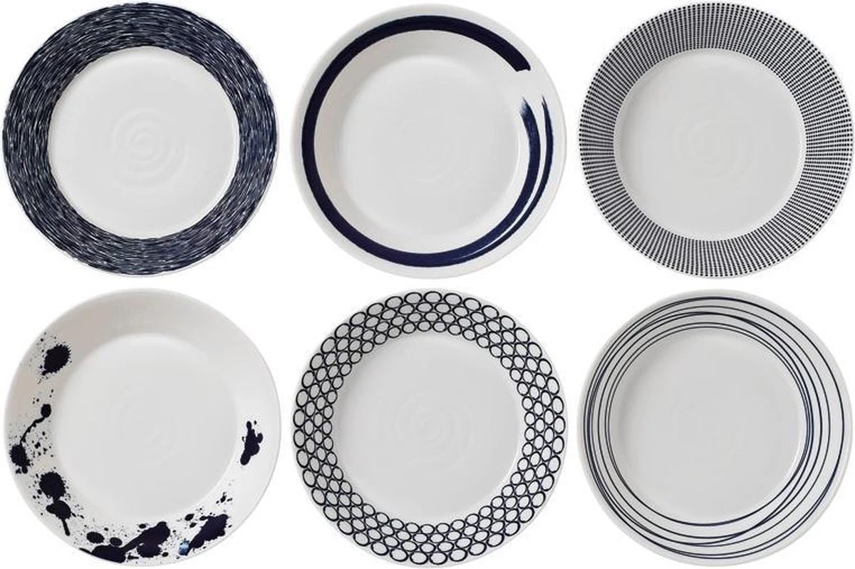 Royal Doulton Pacific - Pastaborden / Bordenset - Porselein - Wit / Blauw - ⌀ 22 cm - 6 Stuks Royal Doulton Pacific - Pastaborden / Bordenset - Porselein - Wit / Blauw - ⌀ 22 Cm - 6 Stuks -Le Creuset Winkel 1200x798 13