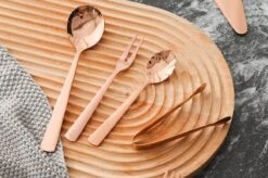 Swiss Pro+ Bestekset In Koffer-72 Delig-12 Persoons-Zwitsers Kwaliteit-Complete Set-100% Roestvrijstaal-Rose Gold 24k-Rose Goud 24K -Le Creuset Winkel 1200x799 142