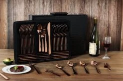 Swiss Pro+ Bestekset In Koffer-72 Delig-12 Persoons-Zwitsers Kwaliteit-Complete Set-100% Roestvrijstaal-Rose Gold 24k-Rose Goud 24K -Le Creuset Winkel 1200x799 145