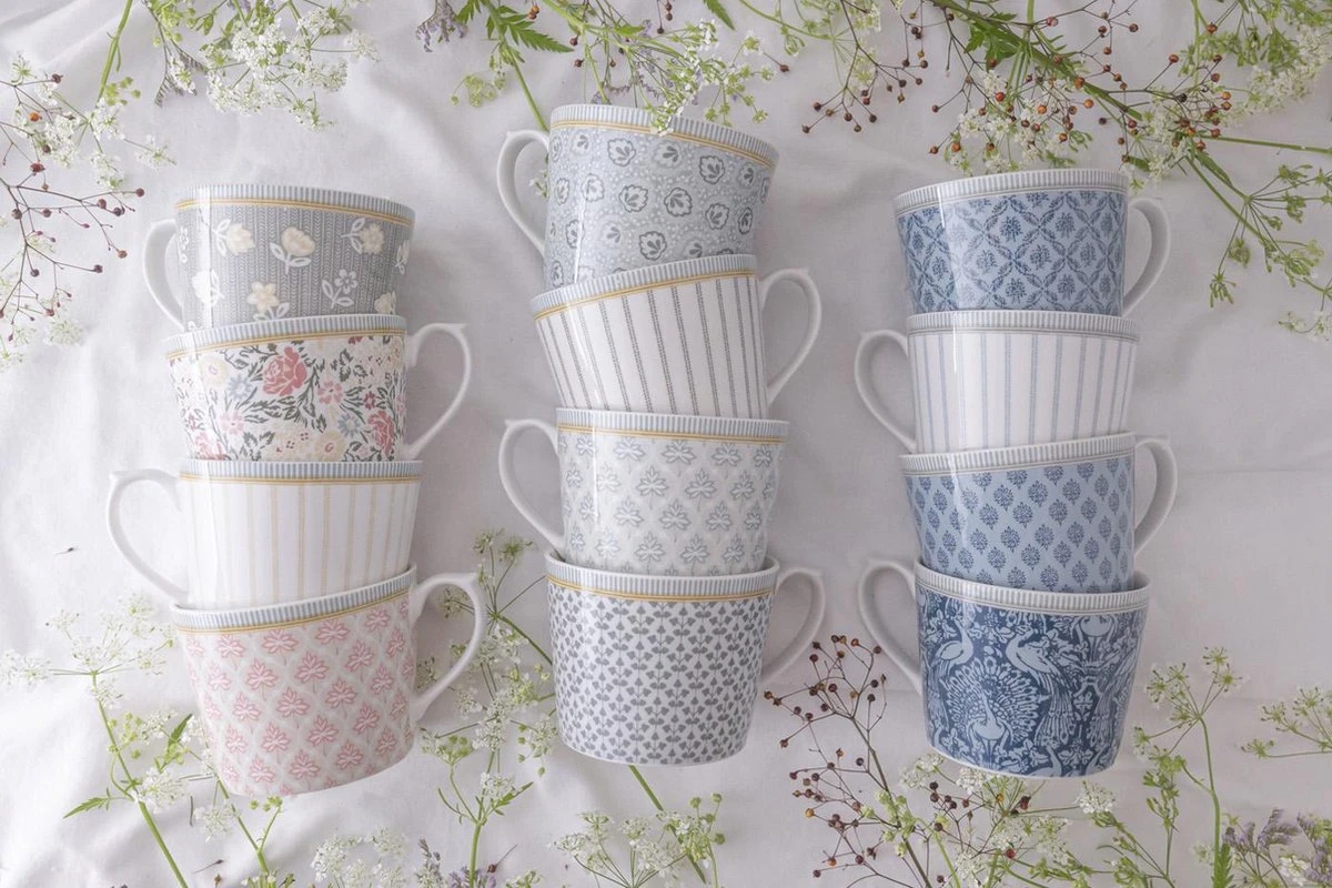 Giftset 2 Bekers Assorti Bloem 30 cl. Laura Ashley Giftset 2 Bekers Assorti Bloem 30 Cl. -Le Creuset Winkel 1200x800 152